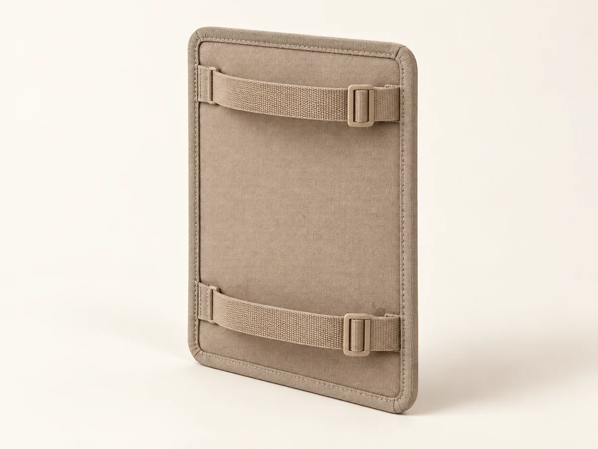 Sisal Furniture-Protection Mat — backing and straps